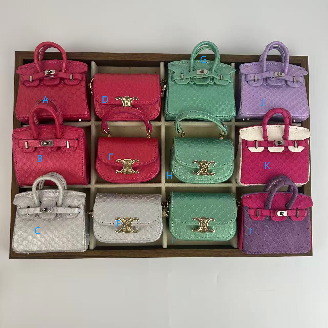 lucky mini bag--Snakeskin bag