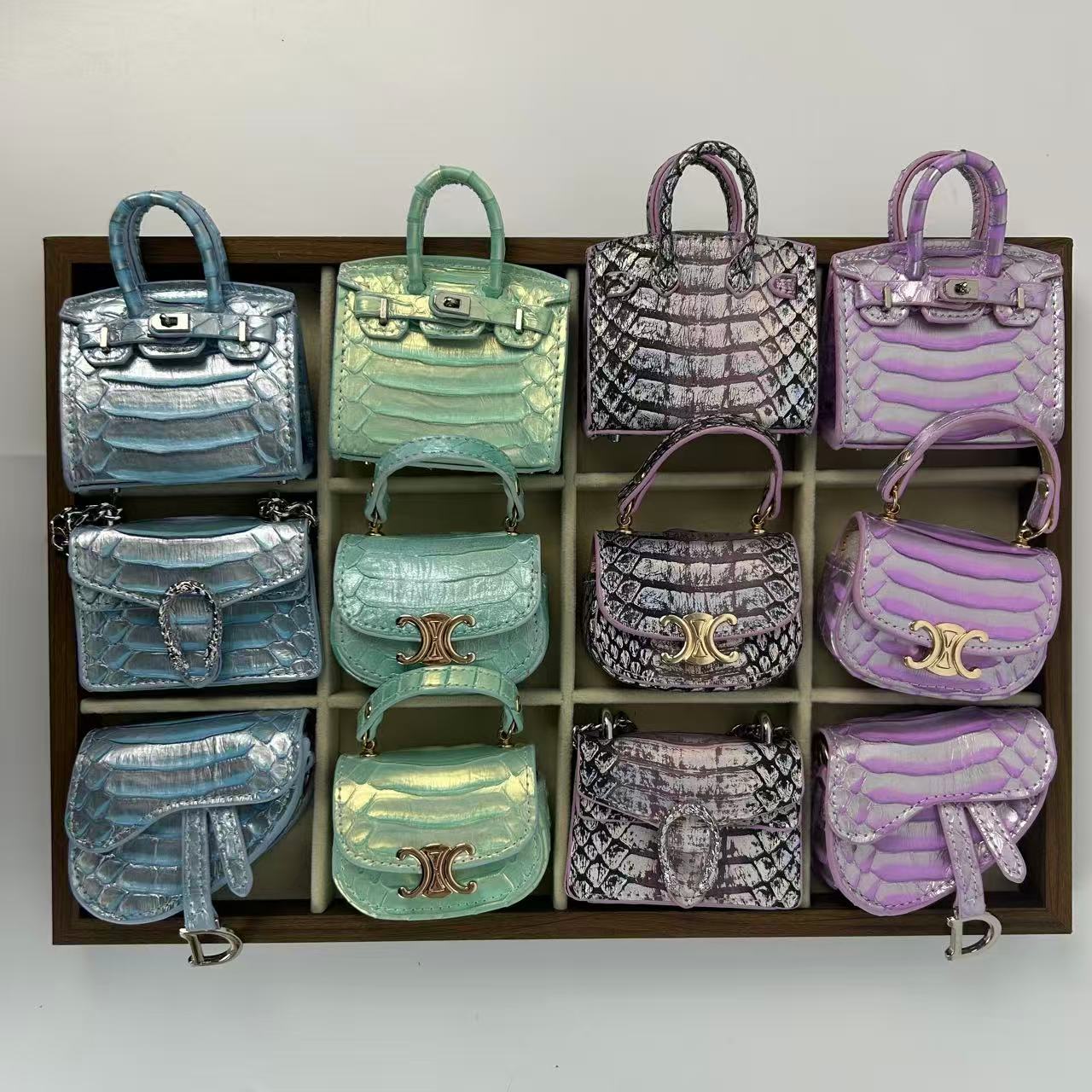 Snake Leather mini bag