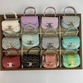 lucky mini bag --Fish skin and Snakeskin
