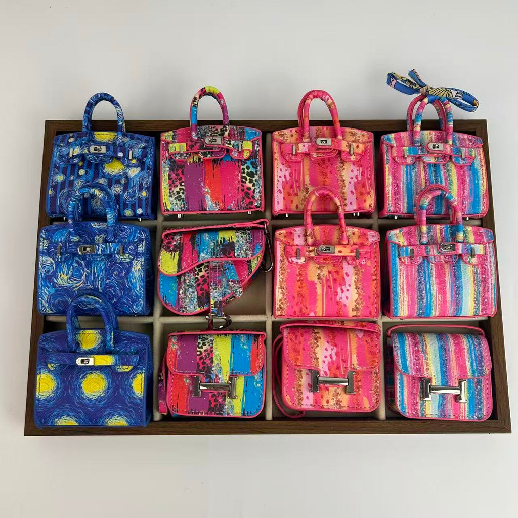 lucky mini bag ----- Top-grain cow Leather