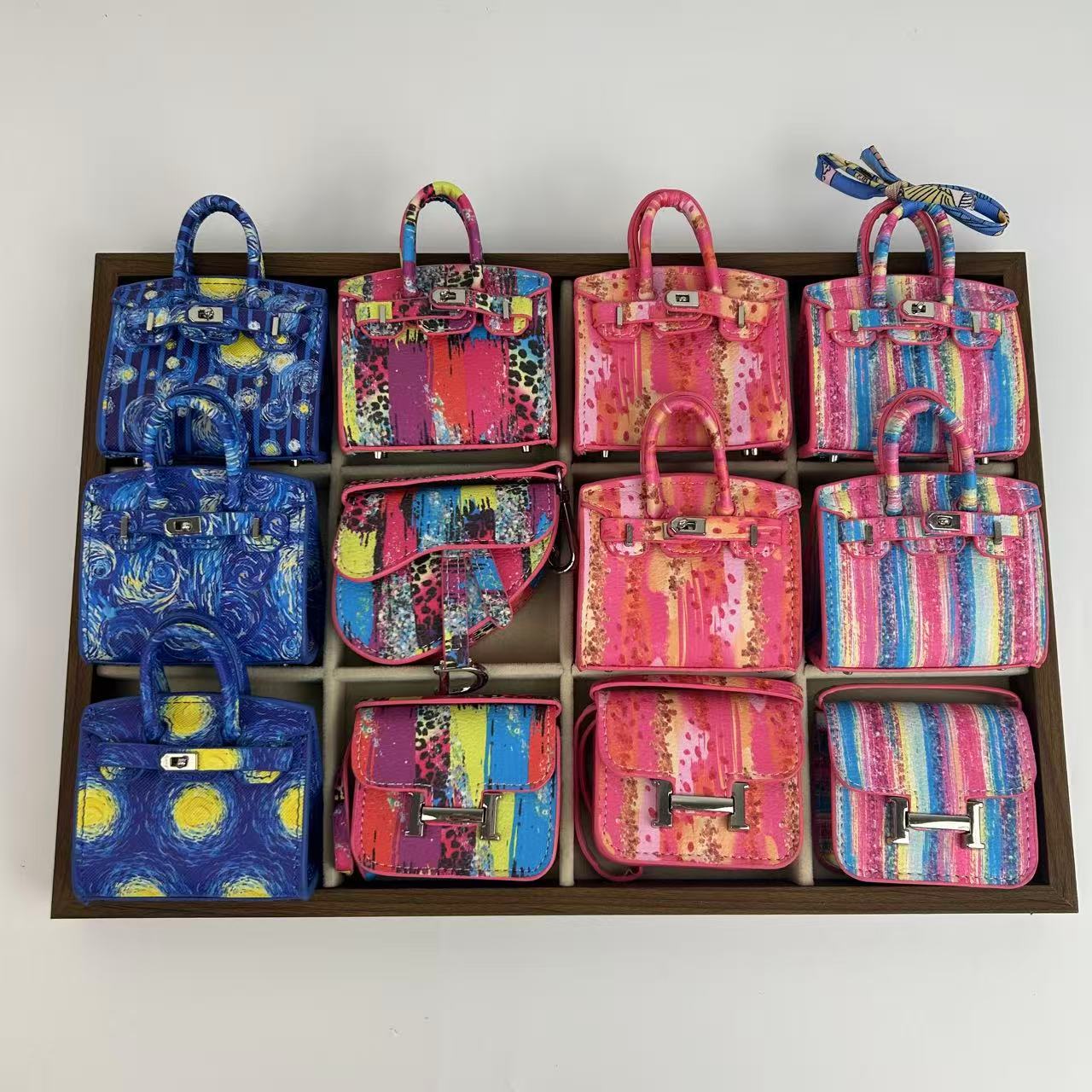 lucky mini bag ----- Top-grain cow Leather